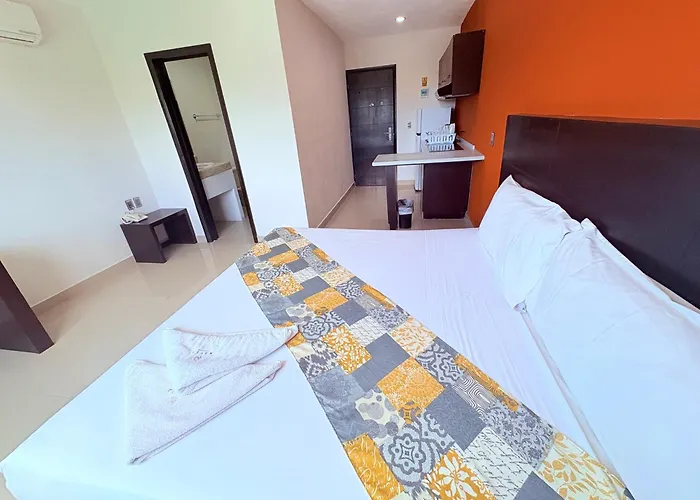 Estudio De Lujo Con Cama King Y Vista Con Alberca Appart hôtel Playa del Carmen