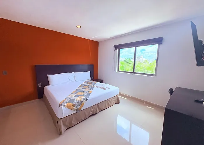 Estudio De Lujo Con Cama King Y Vista Con Alberca Appart hôtel *