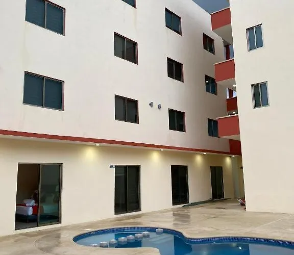 Appart hôtel Estudio De Lujo Con Cama King Y Vista Con Alberca Playa del Carmen